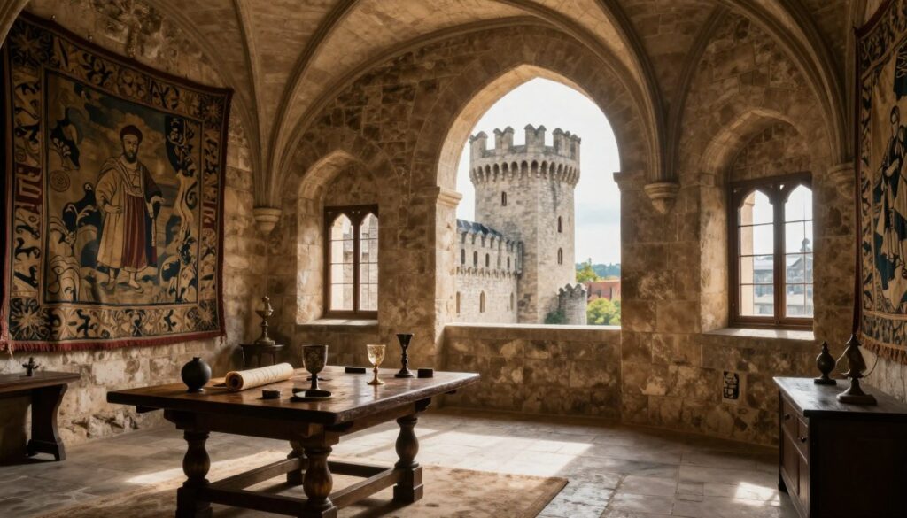 Guimarães Castle interior