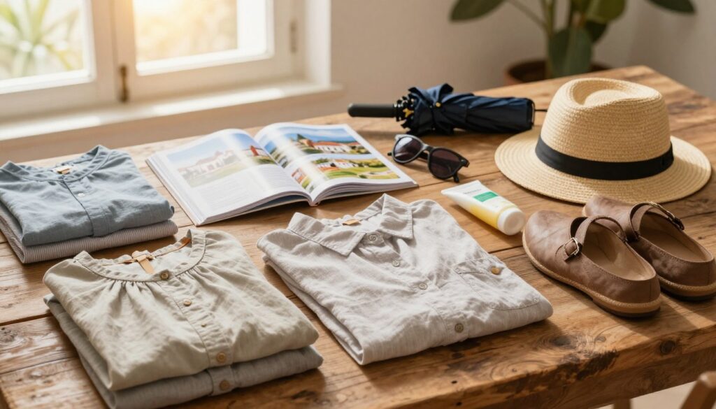 packing list for Portugal vacation