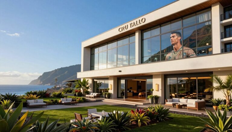 Which hotel does Ronaldo own in Madeira?