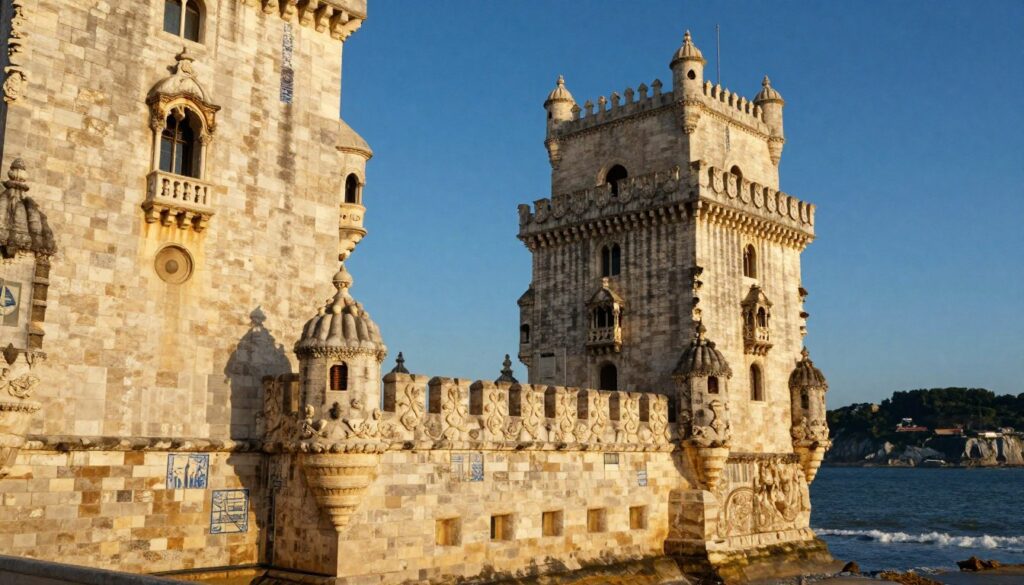 architectural details of portugal fortresses