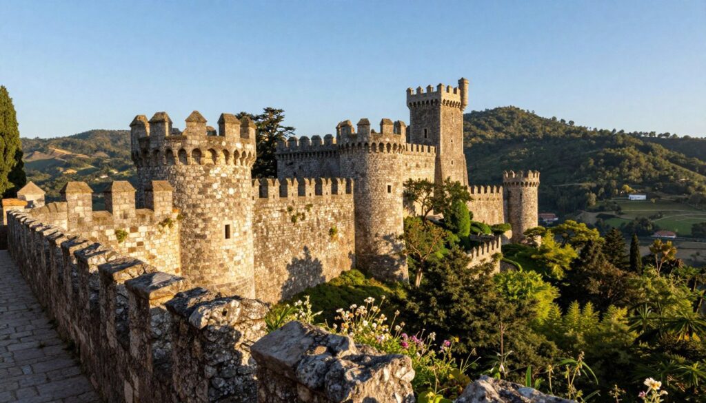 castelo são jorge sintra walls