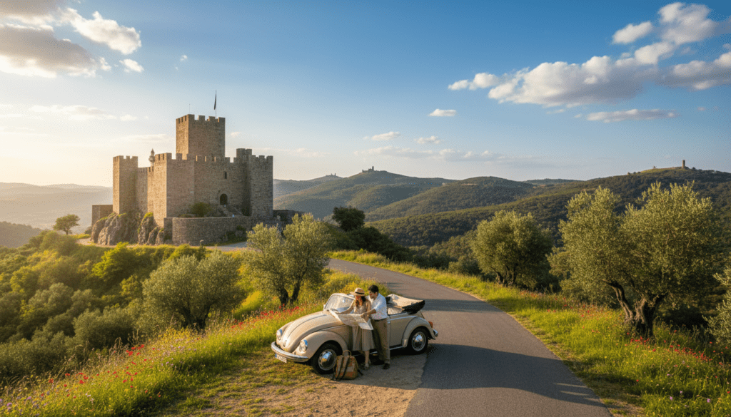castle road trip Portugal accommodations planning