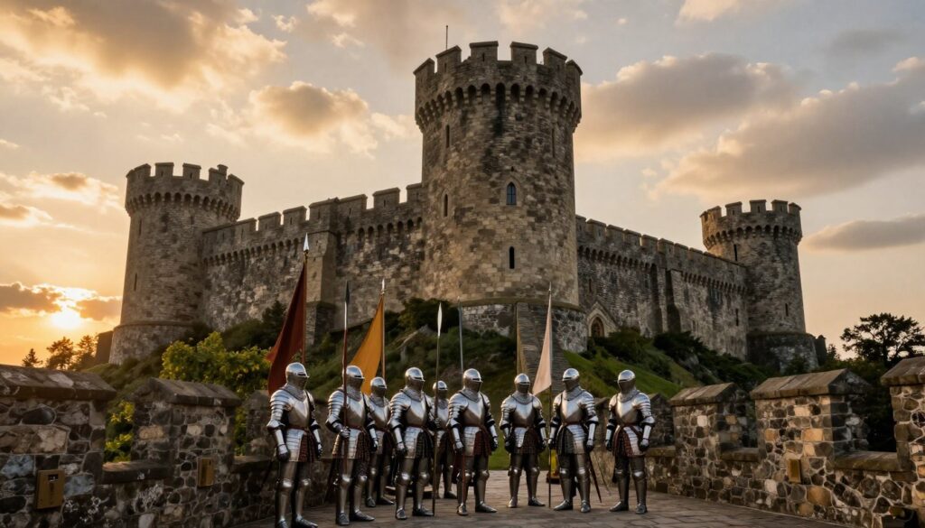 medieval castle defense