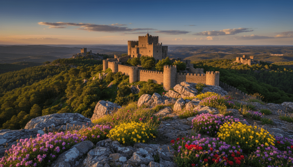 medieval fortresses Portugal central region