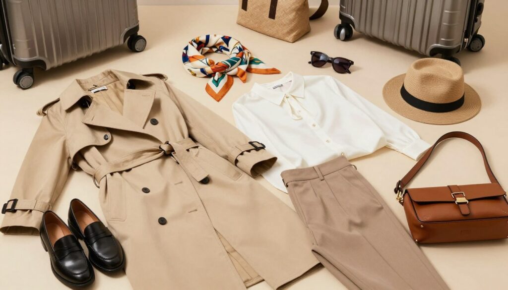 curated pieces for versatile travel looks