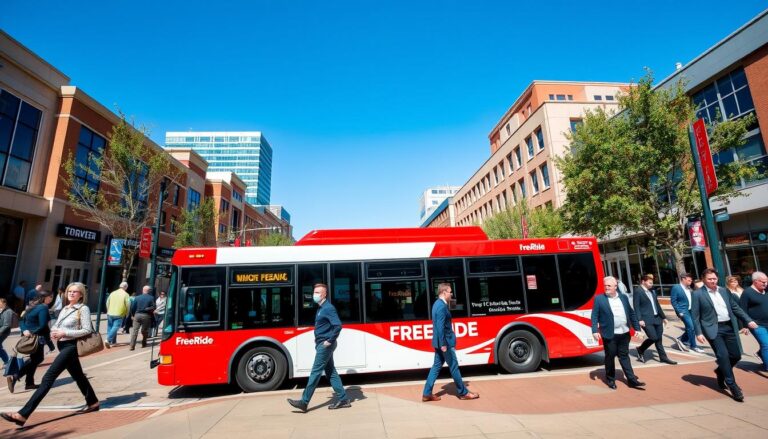 16th Street Mall free shuttle Denver