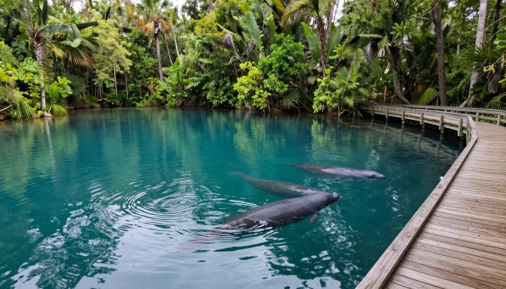 Blue Springs State Park manatees Florida