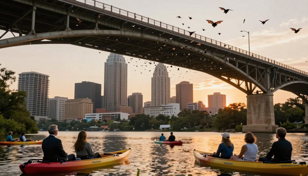 Congress Avenue Bridge bat watching best spots Austin Congress Avenue Bridge bat watching best spots Austin