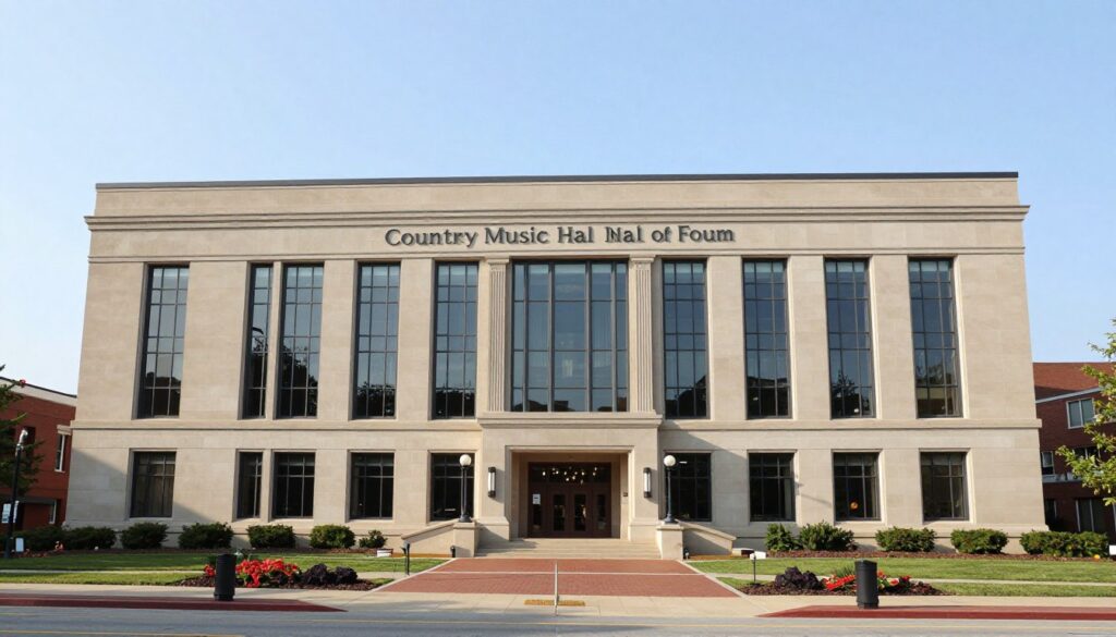 Country Music Hall of Fame admission Nashville