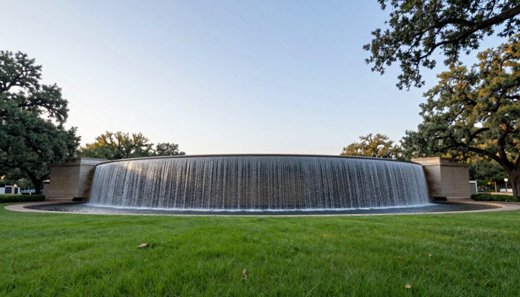 Gerald Hines Waterwall Park Houston Gerald Hines Waterwall Park Houston