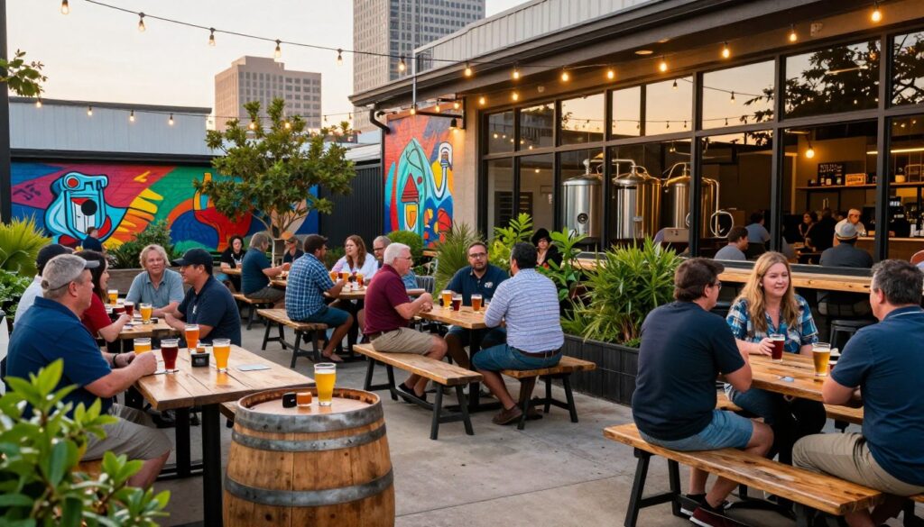 Houston's craft brewery scene Houston's craft brewery scene