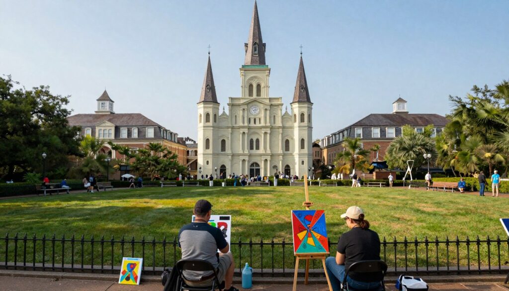 Jackson Square New Orleans Jackson Square New Orleans