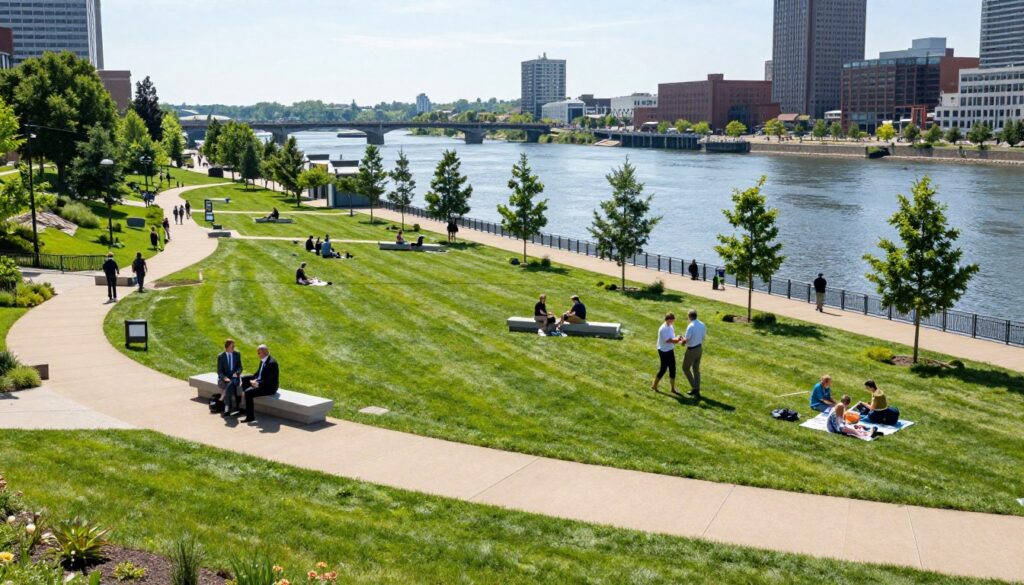 Smale Riverfront Park Cincinnati attractions Smale Riverfront Park Cincinnati attractions
