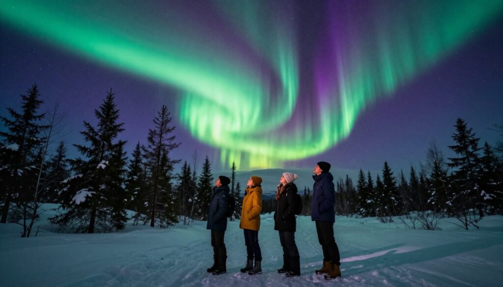 seeing northern lights seeing northern lights