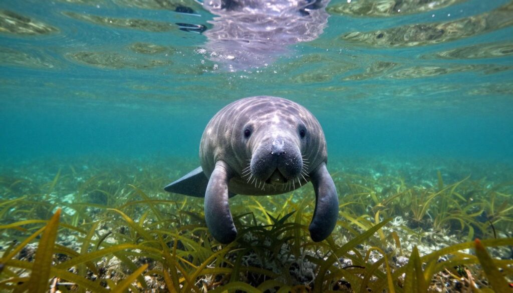 swim with manatees Crystal River tours