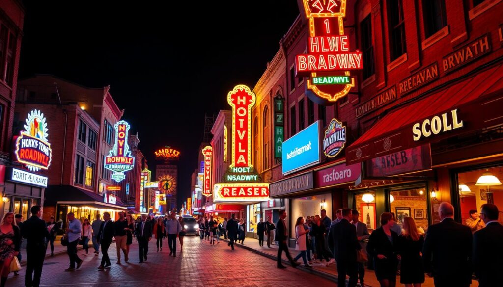 best honky tonk bars Nashville Broadway