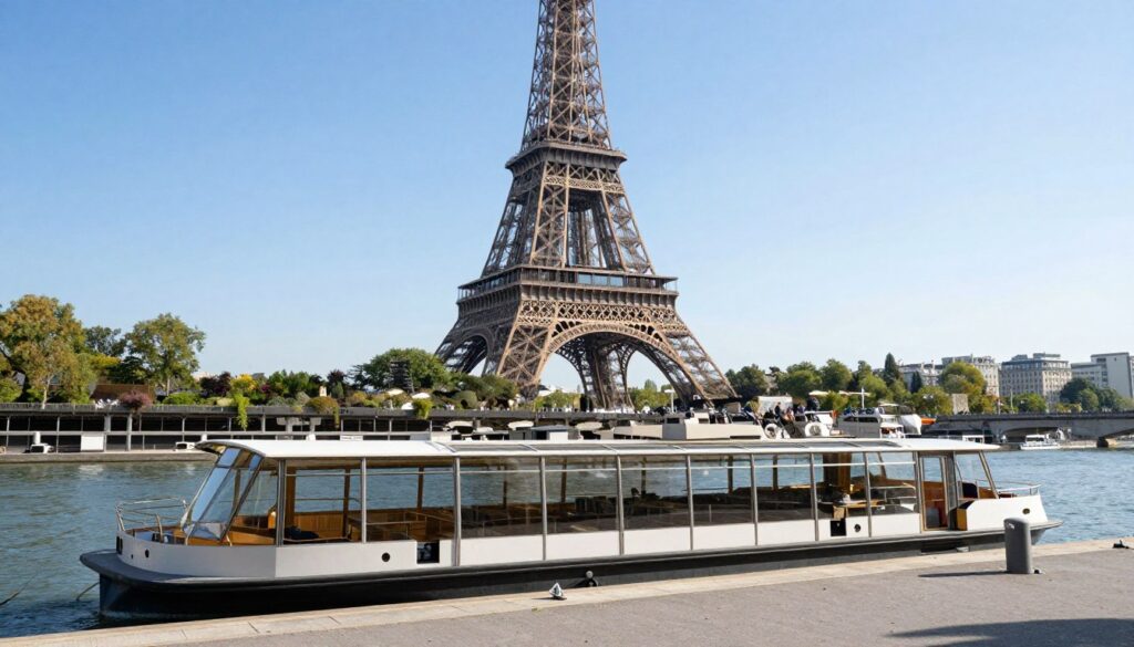 Bateaux Parisiens Eiffel Tower cruise
