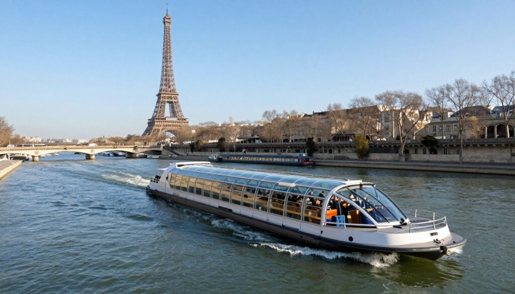 Seine river sightseeing cruise Paris tickets