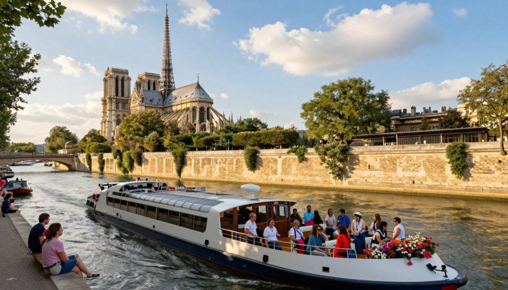 Sightseeing Cruise On The Seine