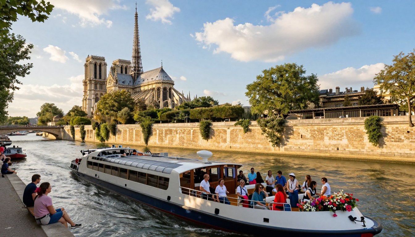 Sightseeing Cruise On The Seine