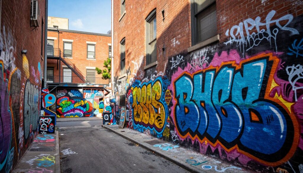 Toronto graffiti alley free walking tour