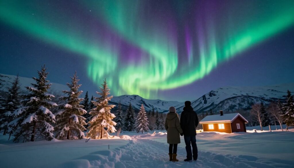 how to visit northern lights