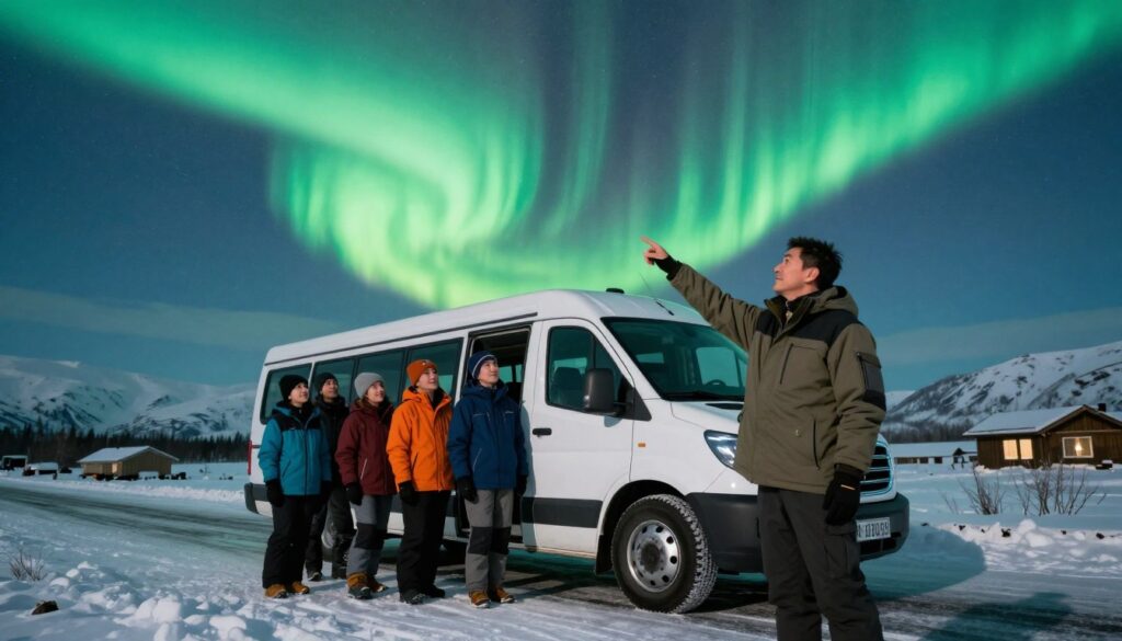 northern lights guided tours with hotel pickup