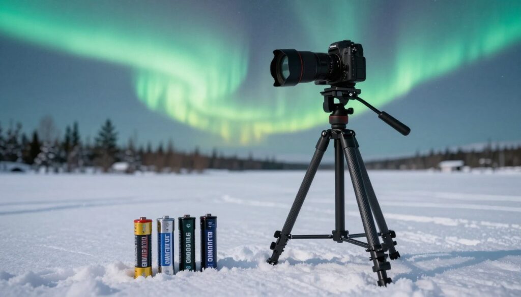 northern lights photography equipment camera tripod